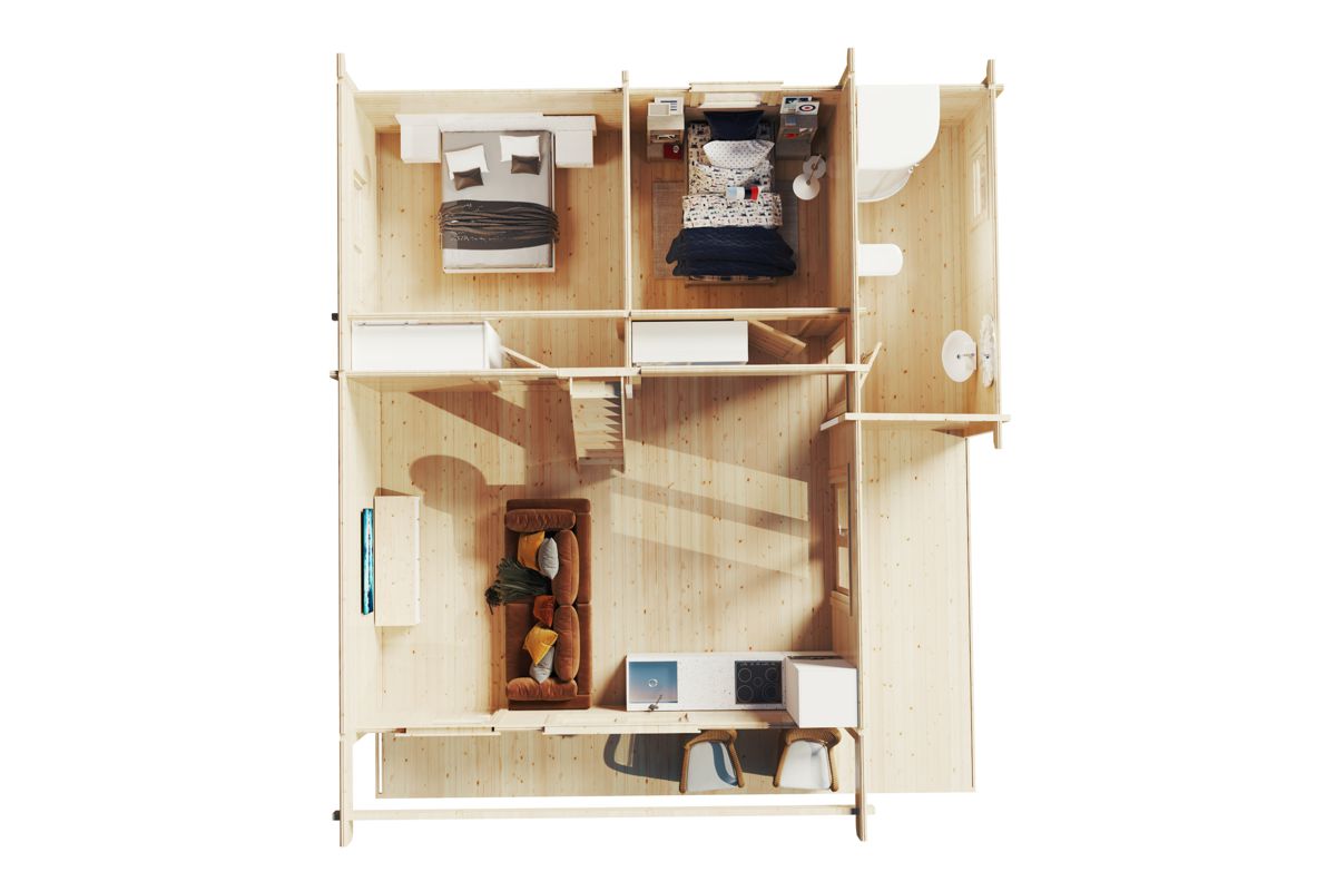 Puitmaja “Dallas” | G0314 Puitmaja