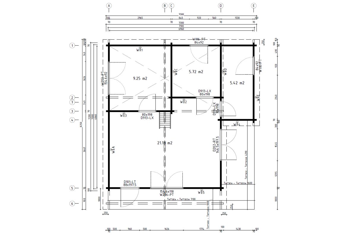 Puitmaja “Dallas” | G0314 Puitmaja